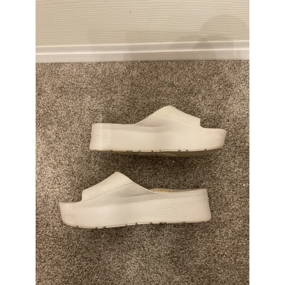 Lemon Jelly Sunny Pearl & Leopard Platform Slides, 37 - Picture 8 of 9